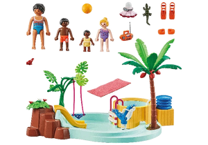 Playmobil My Life Childrens' Pool with Whirlpool - Treasure Island Toys