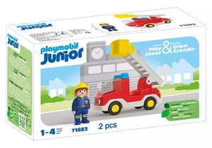 Playmobil Junior Ladder Unit Fire Truck