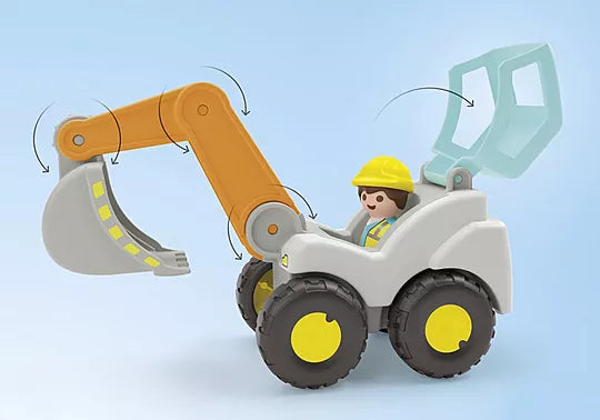 Playmobil Junior Shovel Excavator - Treasure Island Toys