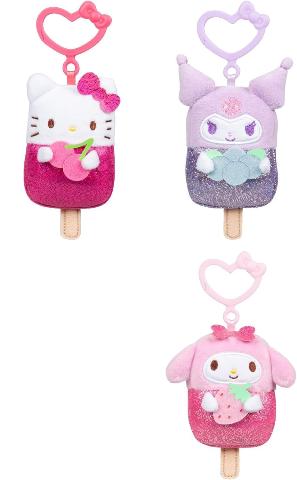 Hello Kitty Plush Clips Popsicle