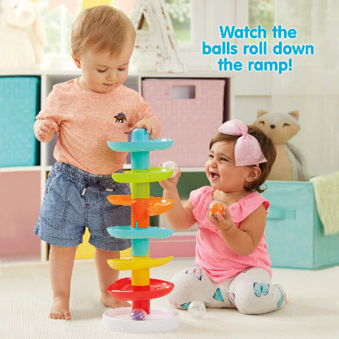 Kidoozie Whirl 'N' Go Ball Tower - Treasure Island Toys