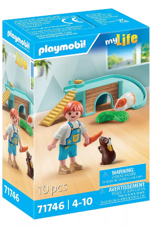 Playmobil My Life Pet Grooming Guinea Pig House - Treasure Island Toys