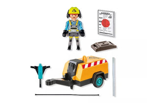 Playmobil Action Heroes Construction Worker - Treasure Island Toys