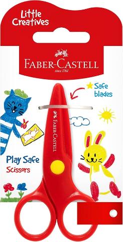 Faber-Castell Little Creatives Play Safe Scissors - Treasure Island Toys