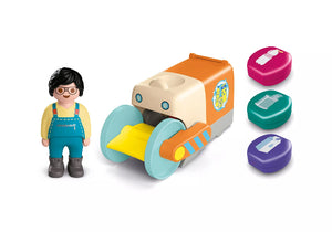 Playmobil Junior Push & Grab Garbage Collector Vehicle - Treasure Island Toys