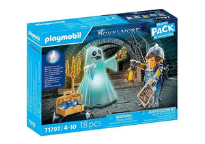 Playmobil Starter Pack Novelmore Ghost with Knight - Treasure Island Toys
