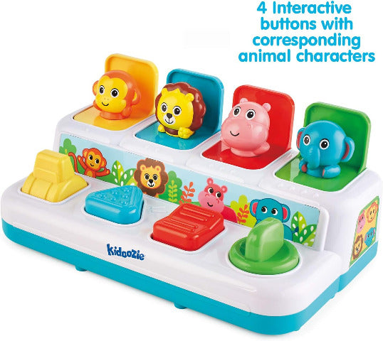 Kidoozie Pop 'N Play Animal Friends - Treasure Island Toys