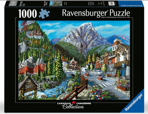 Ravensburger Puzzle Canadian Collection 1000 Piece, Welcome to Banff - Treasure Island Toys