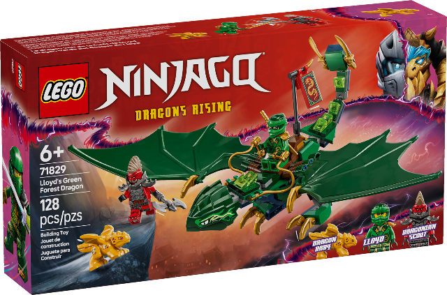 LEGO Ninjago Lloyd's Green Forest Dragon - Treasure Island Toys