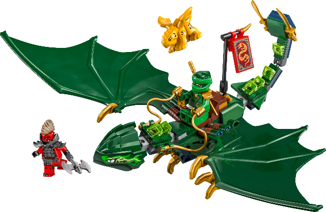 LEGO Ninjago Lloyd's Green Forest Dragon