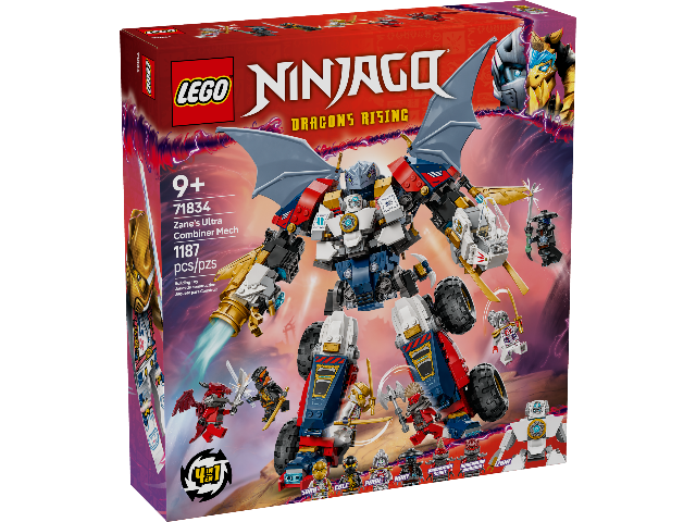 LEGO Ninjago Zane's Ultra Combiner Mech - Treasure Island Toys