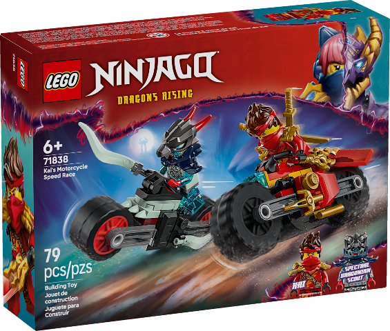 LEGO Ninjago Kai's Motorcycle Speed Race - Treasure Island Toys