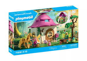 Playmobil Magic Unicorn Cozy Home with Golden Unicorn - Treasure Island Toys