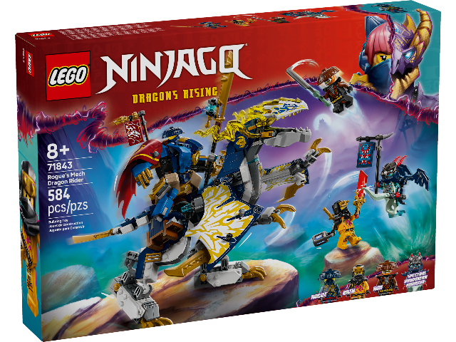 LEGO Ninjago Rogue's Mech Dragon Rider - Treasure Island Toys