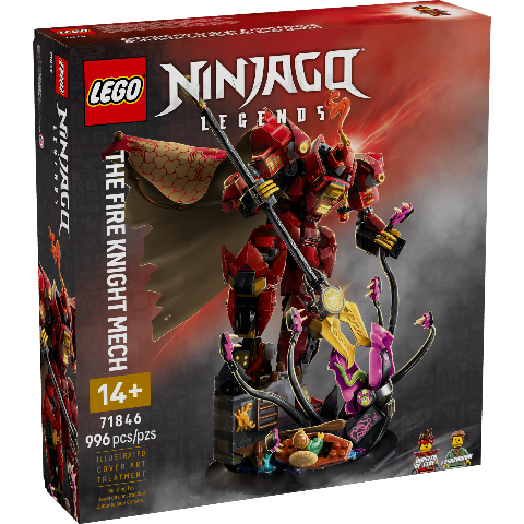 LEGO Ninjago The Fire Knight Mech - Treasure Island Toys