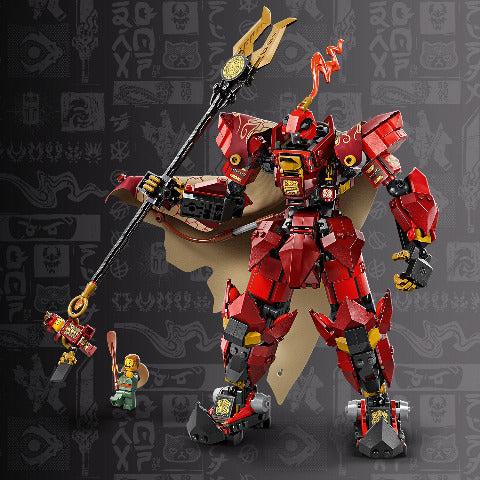 LEGO Ninjago The Fire Knight Mech - Treasure Island Toys