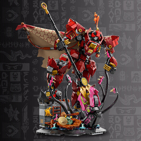 LEGO Ninjago The Fire Knight Mech - Treasure Island Toys