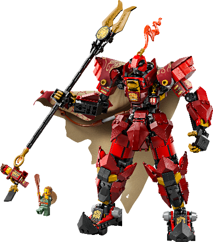 LEGO Ninjago The Fire Knight Mech - Treasure Island Toys