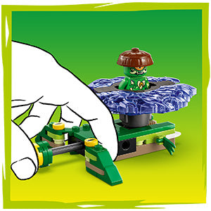 LEGO Ninjago Nya vs. Mutation Monster Spinner