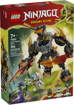 LEGO Ninjago Cole's Mission Mech & Dragon Zane