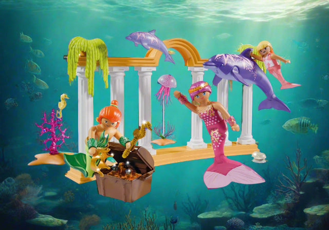 Playmobil Promo Pack Princess Magic Mermaid Treasure with Dolphin - Treasure Island Toys