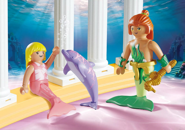 Playmobil Promo Pack Princess Magic Mermaid Treasure with Dolphin - Treasure Island Toys
