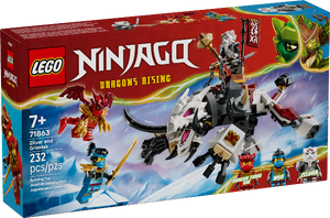 LEGO Ninjago Zilvar and Grimtak the Dragon Beast
