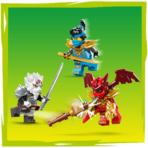 LEGO Ninjago Zilvar and Grimtak the Dragon Beast