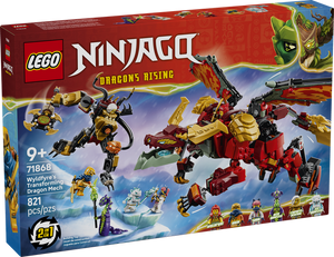 LEGO Ninjago Wyldfyre's Transforming Dragon Mech
