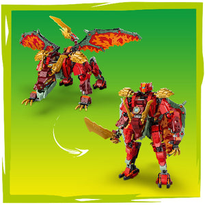 LEGO Ninjago Wyldfyre's Transforming Dragon Mech