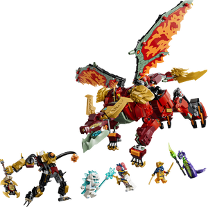 LEGO Ninjago Wyldfyre's Transforming Dragon Mech
