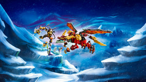 LEGO Ninjago Wyldfyre's Transforming Dragon Mech