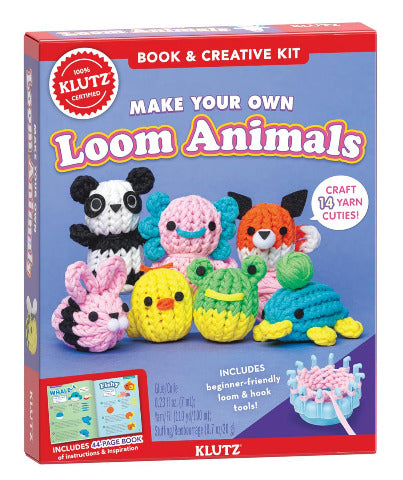 Klutz Make Your Own Loom Animals - Treasure Island Toys