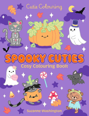 Cutie Colouring: Spooky Cuties Cozy Colouring Book - Treasure Island Toys