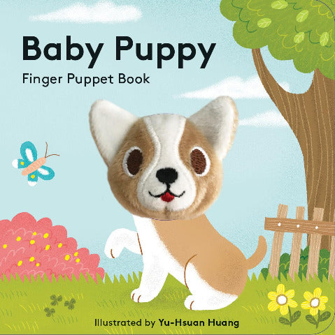 Finger Puppet Book - Baby Puppy - Treasure Island Toys