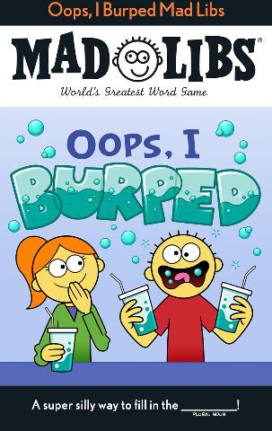 Mad Libs Oops I Burped - Treasure Island Toys