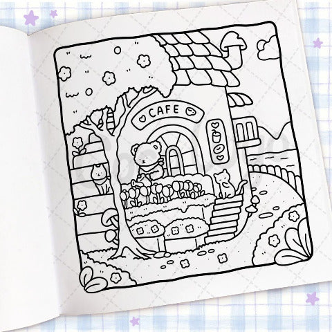 Cozy Spaces Colouring: Cozy Corner - Treasure Island Toys