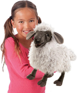 Folkmanis Puppet - Sheep, Bleating - Treasure Island Toys