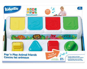 Kidoozie Pop 'N Play Animal Friends - Treasure Island Toys
