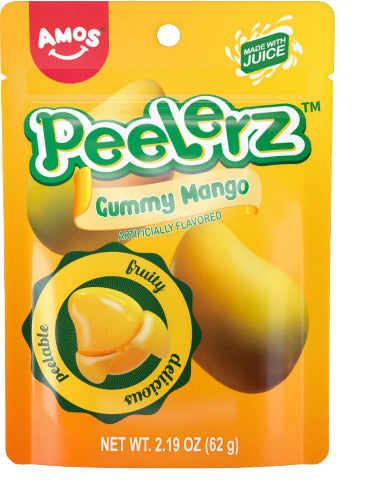 Amos Peelerz Gummy Mango, 3oz
