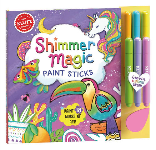 Klutz Shimmer Magic Paint Sticks Treasure Island Toys