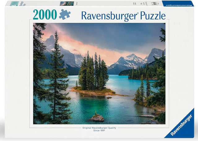 Ravensburger Puzzle Canadian Collection 2000 Piece, Spirit Island - Treasure Island Toys