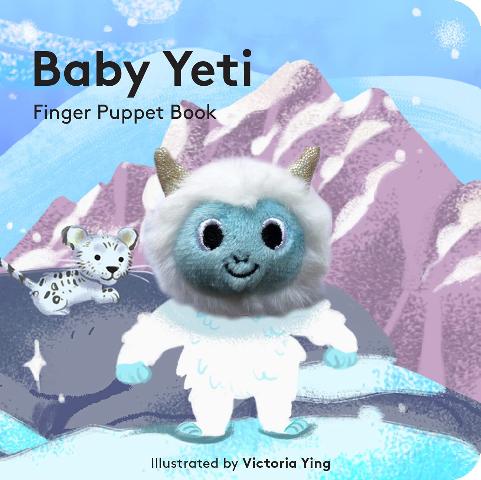 Finger Puppet Book - Baby Yeti - Treasure Island Toys