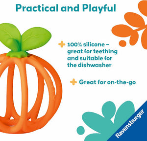 Ravensburger Play+ Roll & Chew Sensory Teether Orange - Treasure Island Toys
