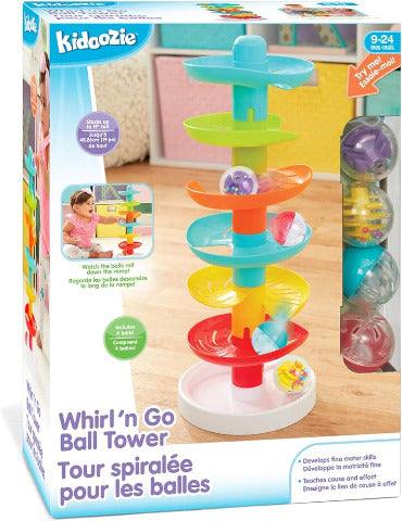 Kidoozie Whirl 'N' Go Ball Tower - Treasure Island Toys