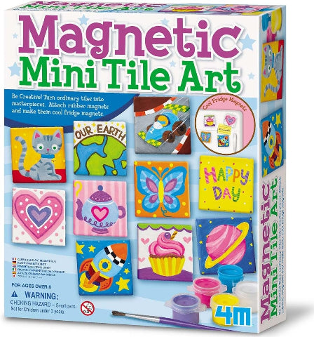 4M Art Magnetic Tile Art - Treasure Island Toys