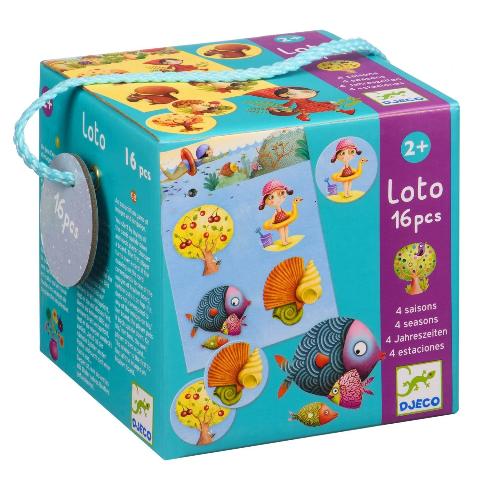 Djeco Game - Lotto 4 Seasons - Treasure Island Toys