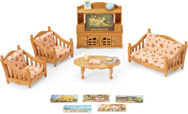 Calico Critters Furniture - Comfy Living Room Set - Treasure Island Toys