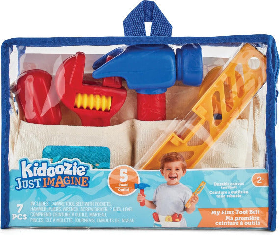 Kidoozie Just Imagine My First Tool Belt - Treasure Island Toys