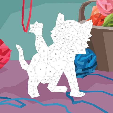 Paint by Sticker Kids: Pets - Treasure Island Toys